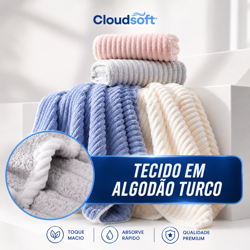CloudSoft premium Turkish cotton towels
